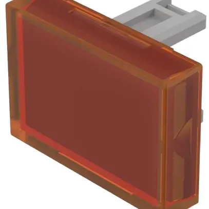Cofano pressione EAO31 15×21mm traslucido, arancione 
