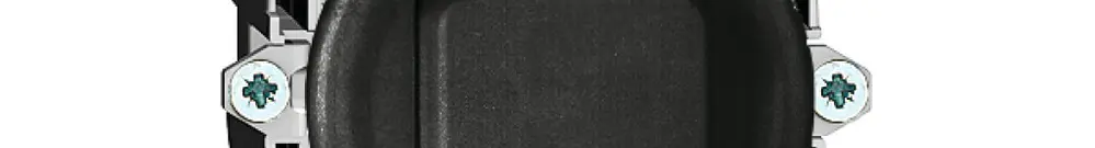 Interruttore pulsante INC FH P nero 3/1L 