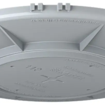 Placca frontale HaloX 180 per calcestruzzo in opera, uscita Ø110mm 
