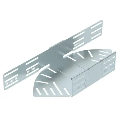 Gomito BET RB W regolabile 85×200mm acciaio zincato a nastro 