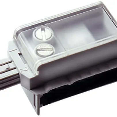 Boîte de raccordement pour câble plat Woertz Combi 2L bus avec prise 