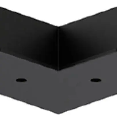 Obturateur INC Sylvania OneTrack Alimentation en L polycarbonate 100×100mm noir 