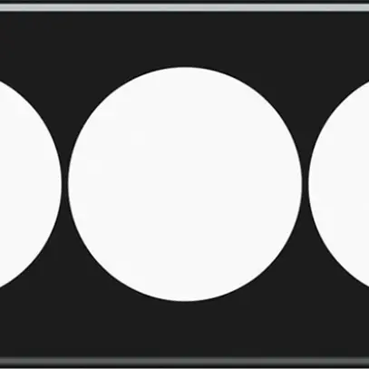En-tête ENC origin 1×3 horizontal 212×92mm noir 