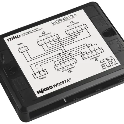 Box de distribution WAGO WINSTA CVC, pour P48 DALI 2 