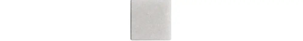 Touche EDIZIOdue elegance 1/1 sans symbole marbre blanc 