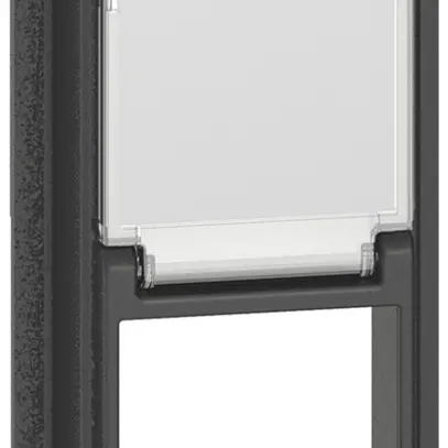 Adaptateur Living Now 2 modules pour RJ45 ou RJ11 noir 