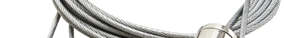Seilabhängung-Set Sylvania Otao Linear Stahl 1500mm nickel 