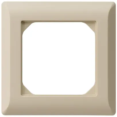 Cadre de recouvrement ENC kallysto.line 1×1 beige 92×92mm 