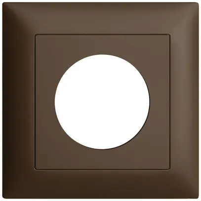 Kit de recouvrement ENC EDIZIOdue thermostat 88×88×7mm coffee IP20 