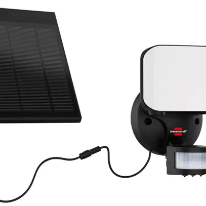 Applique LED SOL WL 900 PIR 13W 900lm 6000K IP44 140×190×170mm noir 