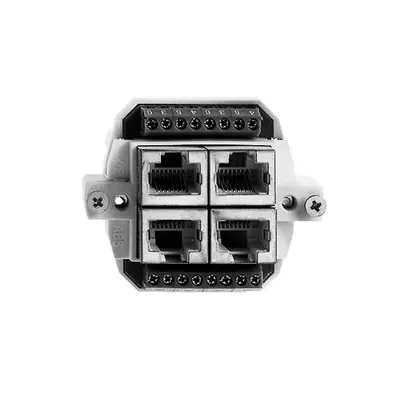Presa 4×RJ45/s 4P separato ITplus FH 