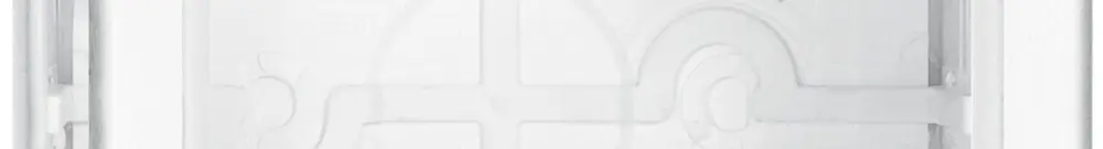 Boîtier AP PLEXO 1×1 blanc 