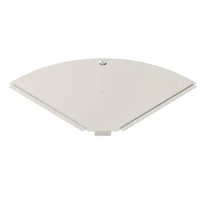 Couvercle BET RBD 90° 300mm acier fin A4 brut 