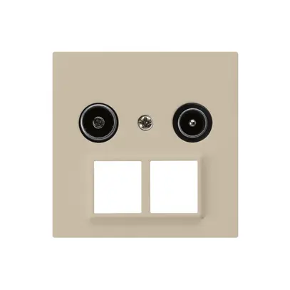 UP-Antennendose R/TV HMS kallysto A 23dB beige 