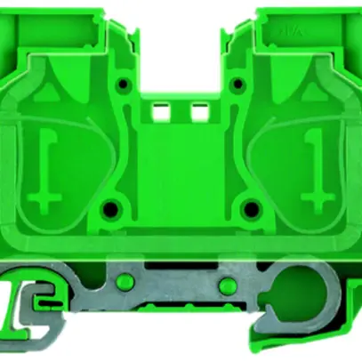 Morsetto di protezione Weidmüller ZPE 35 connessione a molla 35mm² verde/giallo 