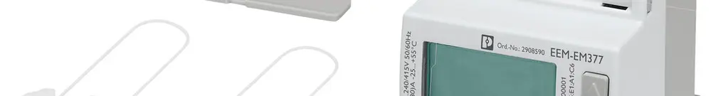 Contatore di energia trifase PX EEM-EM377 500V/80A uscita S0 e Ethernet 