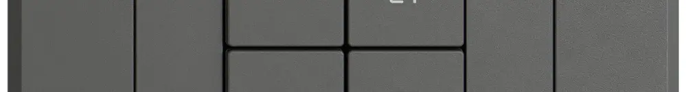 Comando p.interruttore tapparelle INC EDIZIO.liv Wiser SNAPFIX® 1C scena 4T grs 