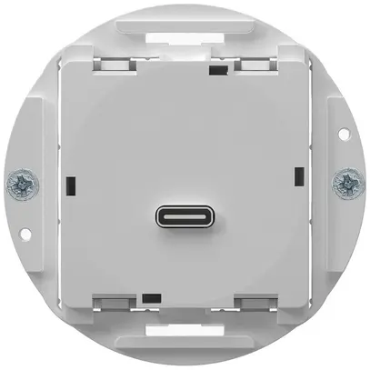 Presa di ricarica USB Hager tipo C 65W 3250mA 