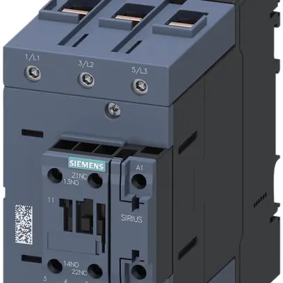 Contacteur de puissance Siemens SIRIUS 3RT2 S3 230VAC 3L 95A (+1F/1O) à vis 
