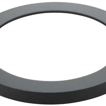 Anello decorativo DOTLUX, p.Downlight LED UNISIZEplus, 12W, Ø166×15mm nero opaco 