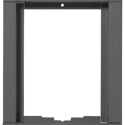 Kombirahmen Siedle, aus Aluminium, 131×163×15mm, grau 