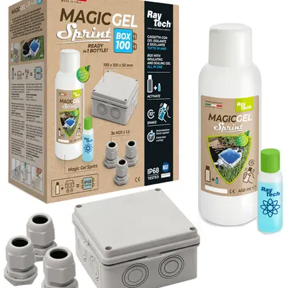 Isolant à deux composants Raytech MAGIC GEL SPRINT BOX 100 