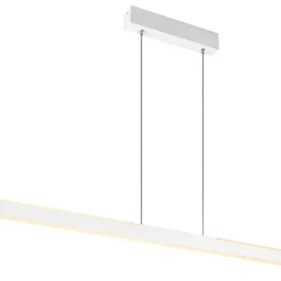 Luminaire suspendu LED SLV ONE LINEAR 140 PD PHASE 35W 1810lm 2700/3000K blanc 