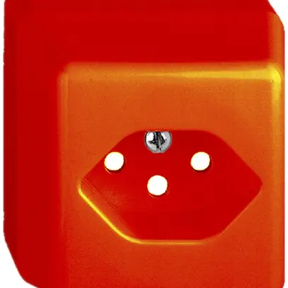 Capot AP FH pour 1×T13 orange 