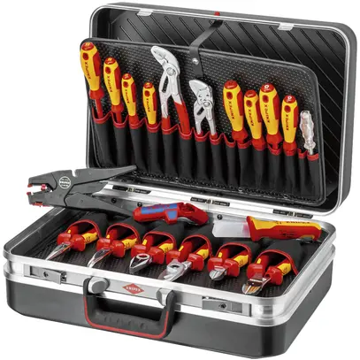 Valigia per utensili KNIPEX "Vision24" Elektro, 20 pezzi 