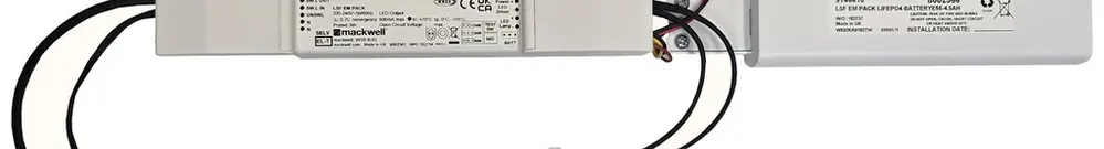 Kit pour luminaire de sécurité Sylvania LifeSave MT RC 3W LED 3h bouton test 