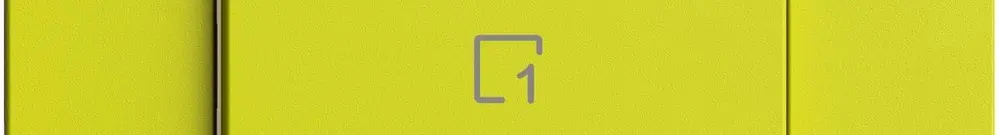 Szenentaster 1 Szene/1T WLAN Edue Wiser lemon 