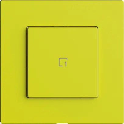 Poussoir scène 1 scène/1T WLAN Edue Wiser lemon 