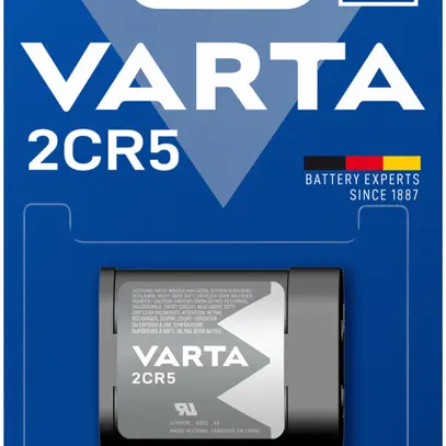 Pila alu litio VARTA Photo 2CR5, 6V blister a 1 pezzo 