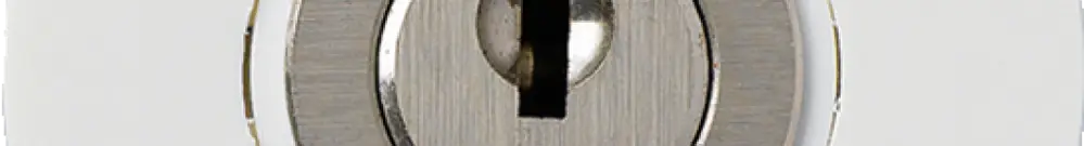 Inserto per contatto rotativo a chiave basico 1L invertitore KABA 8 2-0-1 bianco 