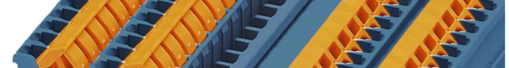 Borne 0.25…1.5mm² bleu connexion rapide QTC 1.5-QUATTRO BU 