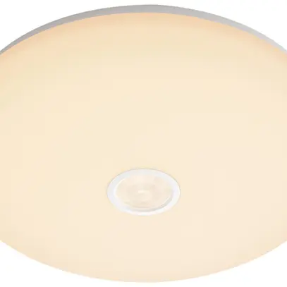 Plafonnier LED Philips Mauve PIR 16W 1700lm 2700K Ø320mm blanc 