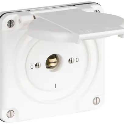 Interrupteur ENC K&N BA20 A290 NUP.S.61, 4 pans 6mm, 1 pôle, face: 0-1-0-1 