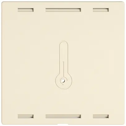 Kit di copertura EDIZIO.liv Wiser SNAPFIX® per sensore temperatura 60×60mm cr 