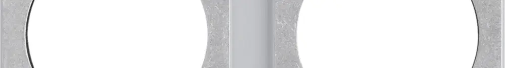 En-tête ENC robusto 1×2 gris clair 