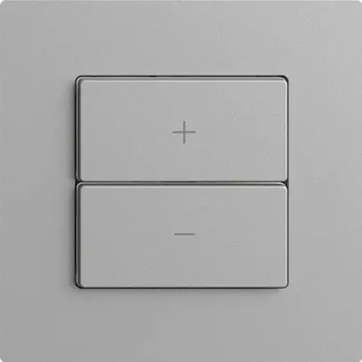 Dimmer Uni-LED 1K/2T WLAN Edue Wiser silver 