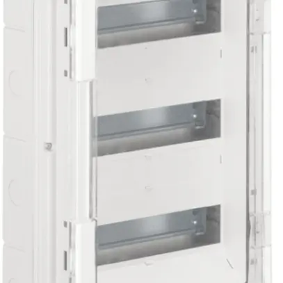 Distributeur AP Hager vector 3-rangées 12UM IP65 310×552×151mm avec entrée 