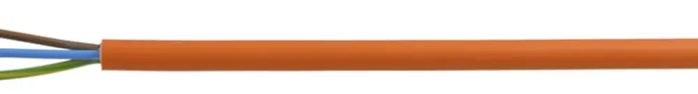 Câble de sécurité FE180 3×1.5² LNPE orange E90 N1 SZZ1-U Une longueur