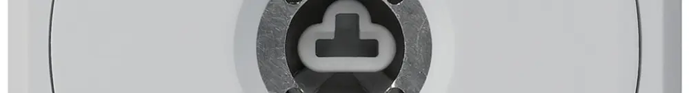 Contact pivotant à clé ENC robusto gris sans clapet sans cylindre 2P combinaison 