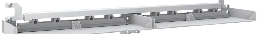 Rail de retenue avec paroi de séparation SE Prisma XS 2 champs 
