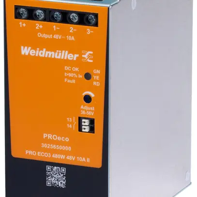 Alimentation à découpage Weidmüller Connect Power PRO ECO3 480W 48V 10A 