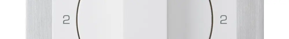 Interrupteur rotatif ENC kallysto 3/1L blanc avec manette 