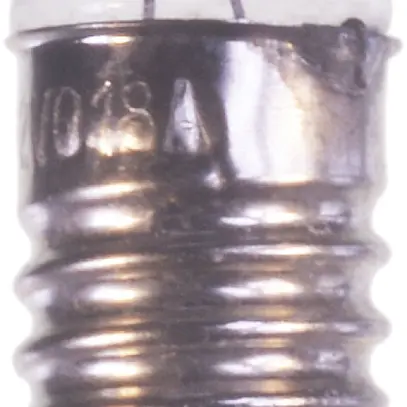 Lampada incand. minilente E10 3.7V 0.3 chiaro 