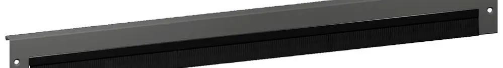 Cache-socle Rittal VX 8660.095 100mm face/revers noir acier 2pcs 