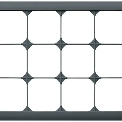 Telaio di copertura INC kallysto.line 4×3 antracite orizzontale 212×272mm 
