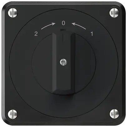 Contatto rotativo INC robusto IP55 nero invertitore per combinazione 